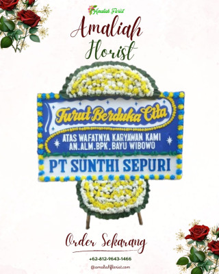 Papan Bunga Duka di Nglanggeran