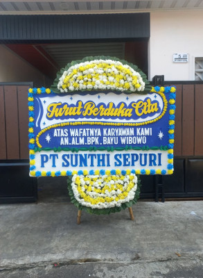 Papan Bunga Duka di Nglanggeran